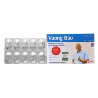 Vương bảo - Hỗ trợ giảm tiểu đêm - Có tem tích điểm Chính hãng
