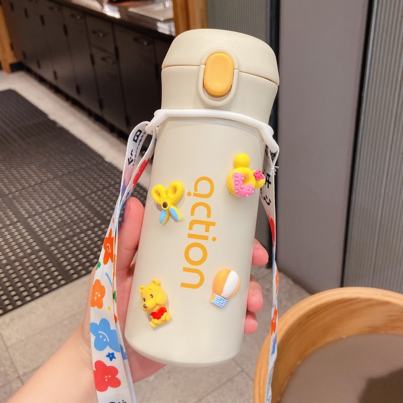 Charm slime, Hình dán nổi sticker 3D cute trang trí điện thoại bình nước đồ dùng học tập