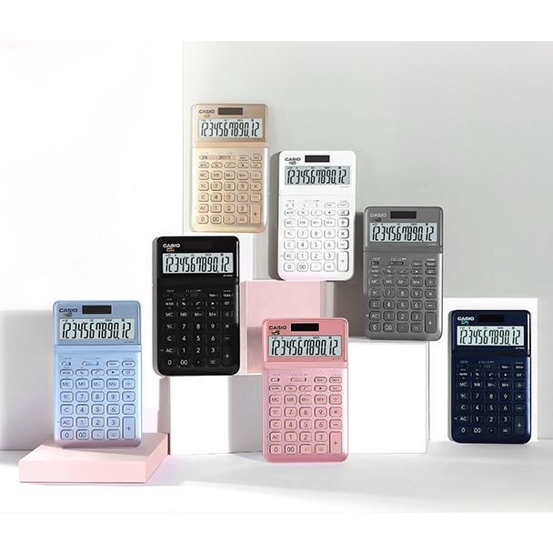 MÁY TÍNH SẮC MÀU CASIO JW200SC CÓ THỂ NÂNG HẠ MÀN HÌNH CHỐNG LÓA