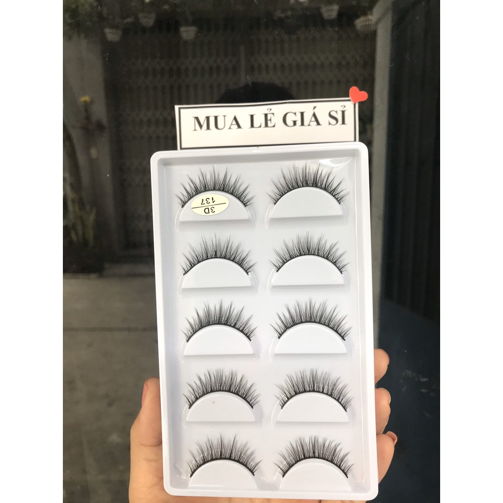Mi giả 5 cặp giả chồn cao cấp
