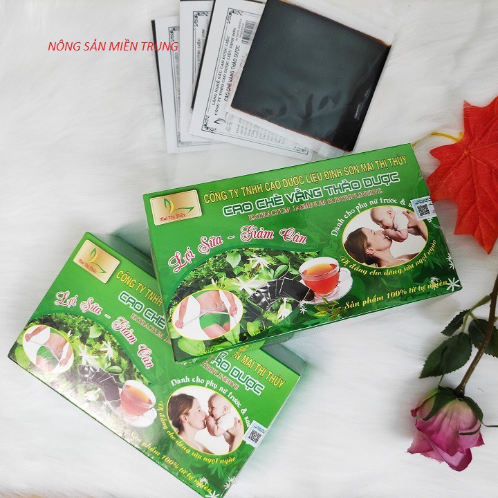 Cao Chè Vằng Lợi Sữa Hộp 500gr - Giúp lợi sữa, cải thiện chất lượng sữa và giảm cân hiệu quả cho mẹ sau sinh