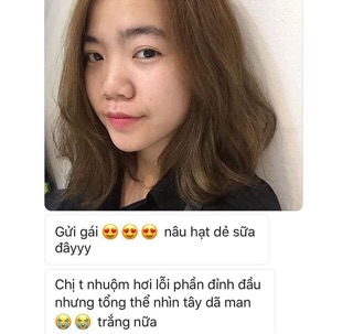 Nâu hạt dẻ sữa