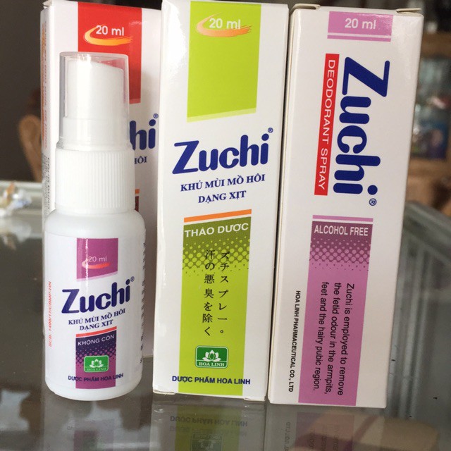 Xịt khử mùi HÔI NÁCH ZUCHI THẢO DƯỢC ( Nam Nữ đều dùng được) - Nhà thuốc Nhật Thành