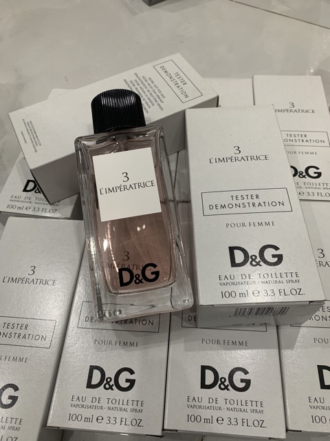 [FreeShip] Nước hoa tester D&G D&G L`Imperatrice 3 100ml .New