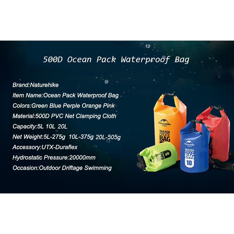 TÚI CHỐNG NƯỚC NATUREHIKE FS15M010-J