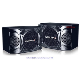 Loa Karaoke Nanomax S-925