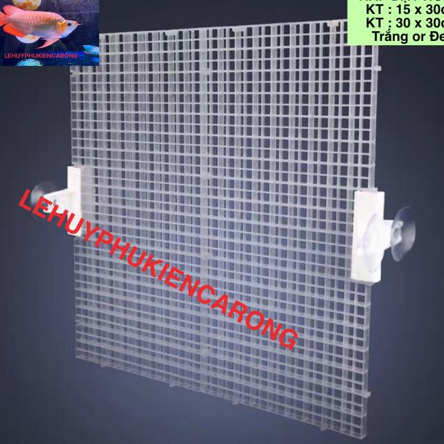 Tấm Vách Ngăn Bể Cá - Tấm Đậy Nắp Bể - Hít Vách Ngăn Hồ Cá