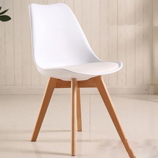 Ghế đệm eames chân gỗ