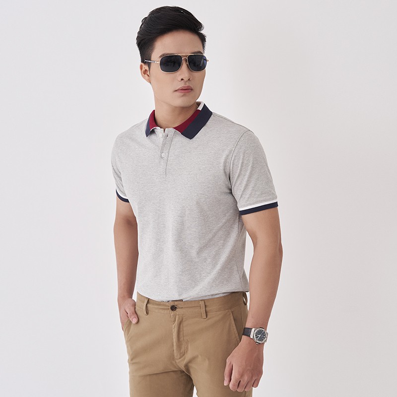 Áo Polo Nam Có Cổ, Kiểu Viền, Chất Cotton 100% - Sợi Đan 40 Cao Cấp, Áo Phông Nam Venisce | BigBuy360 - bigbuy360.vn