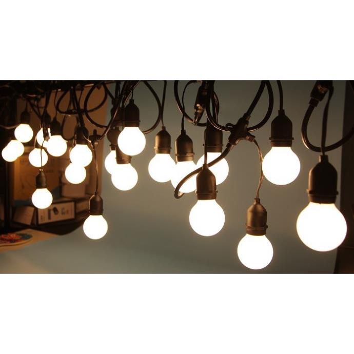 Dây bóng đèn Led tròn G60 3 mét 6 bóng 5w