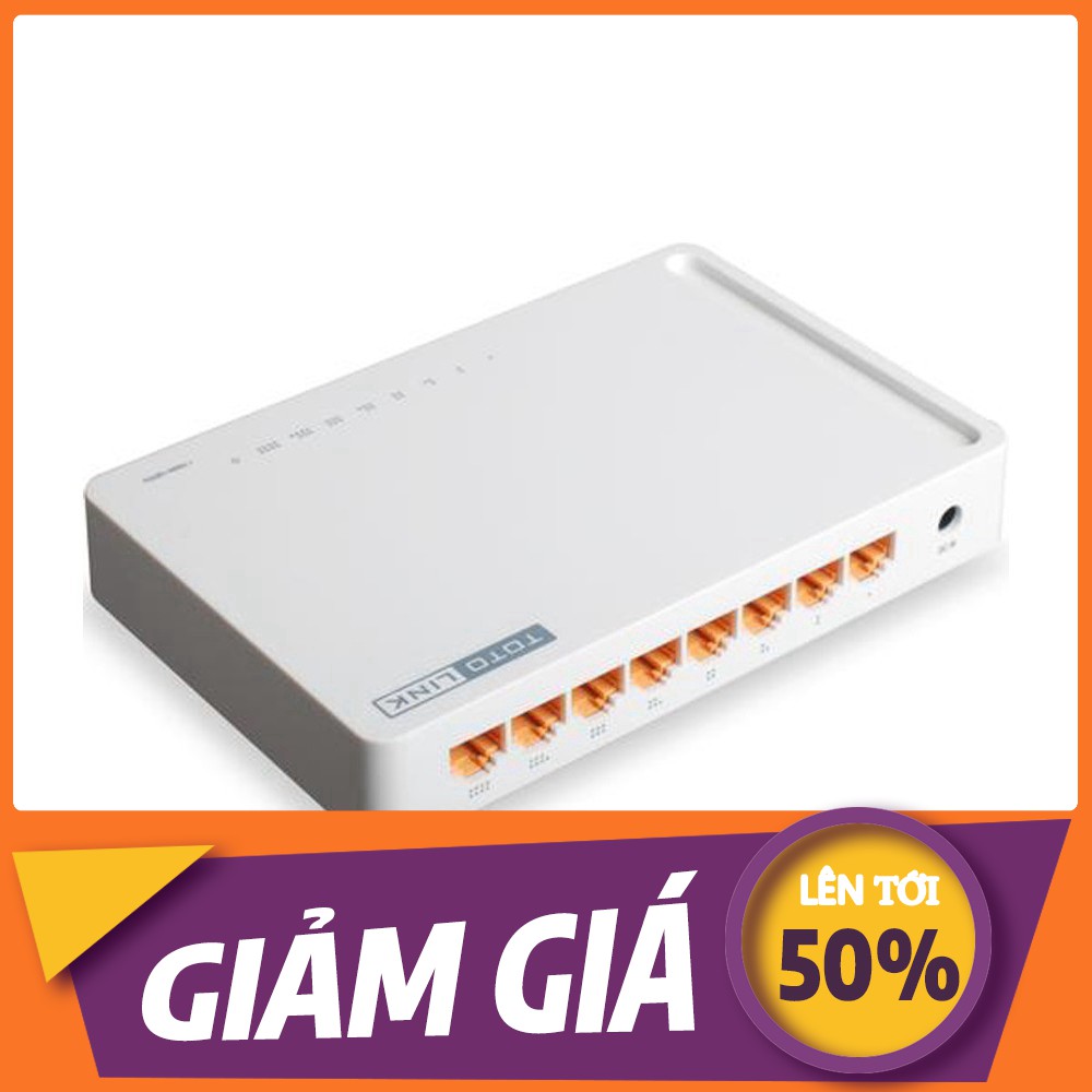 [💖] Switch chia mạng Giga 1000Mbps Totolink 5 Port, 8 Port Gigabit - Hàng chính hãng 100% - B