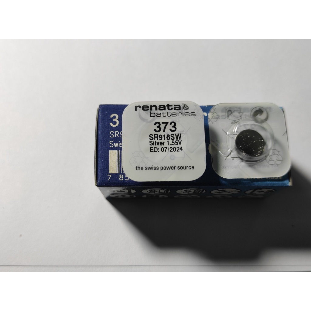 1 Viên Pin Đồng Hồ Renata Thụy Sĩ SR916SW / 373 Loại Tốt