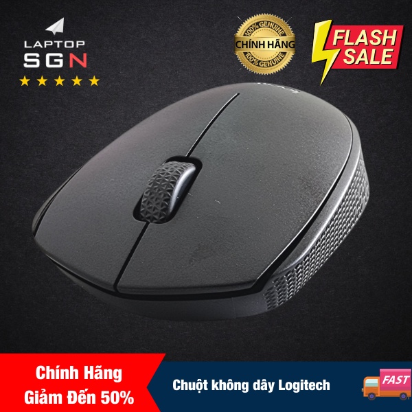 Chuột không dây Logitech B170 - USB, nhỏ gọn, phù hợp PC/Laptop Chính hãng - Giá Tốt