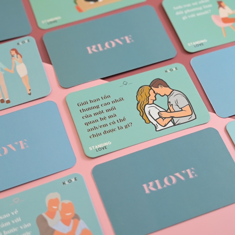 [KLOVE] Standing/Love - HEARTSPEAK và ICEBREAKING - bộ bài tình yêu thấu hiểu cho các cặp đôi