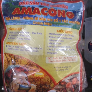 Amacong Đồ ngâm rượu cho Nam giúp tráng dương - từ cây rừng Amacong