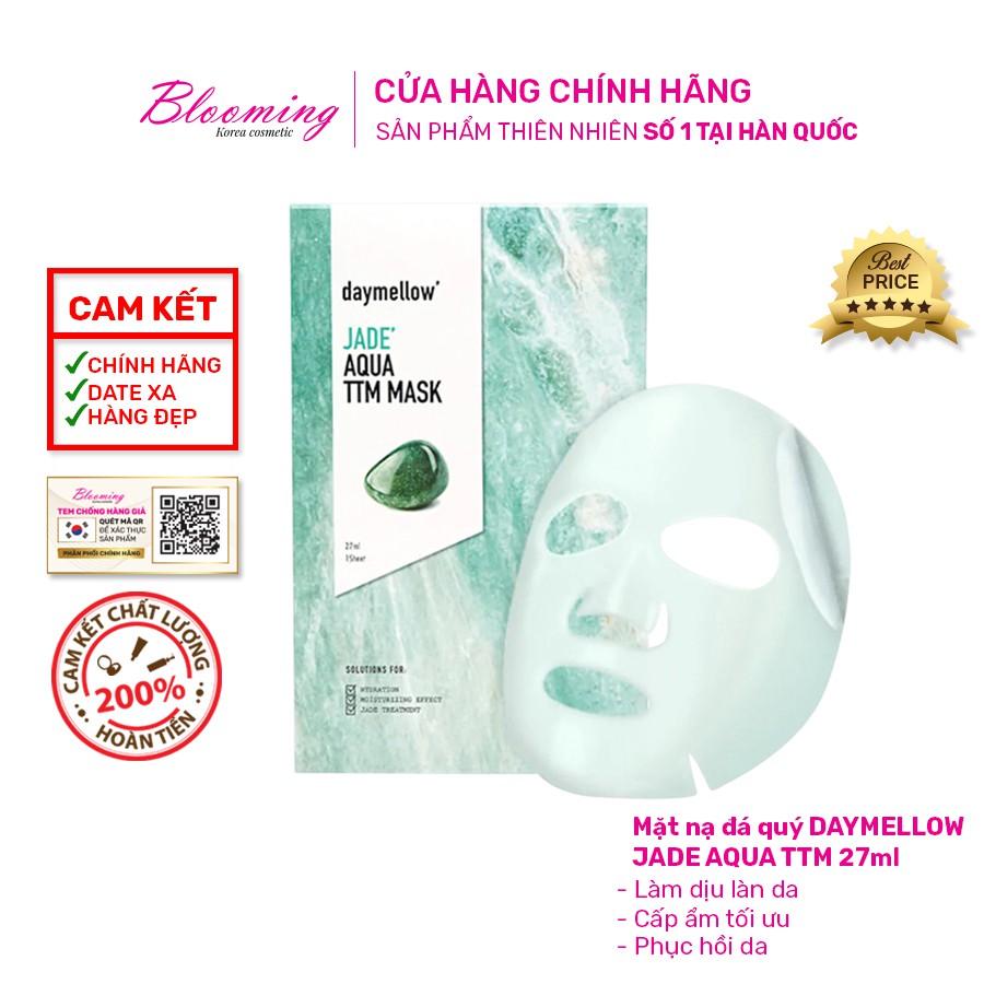 Mặt nạ đá quý DAYMELLOW JADE AQUA TTM 27ml