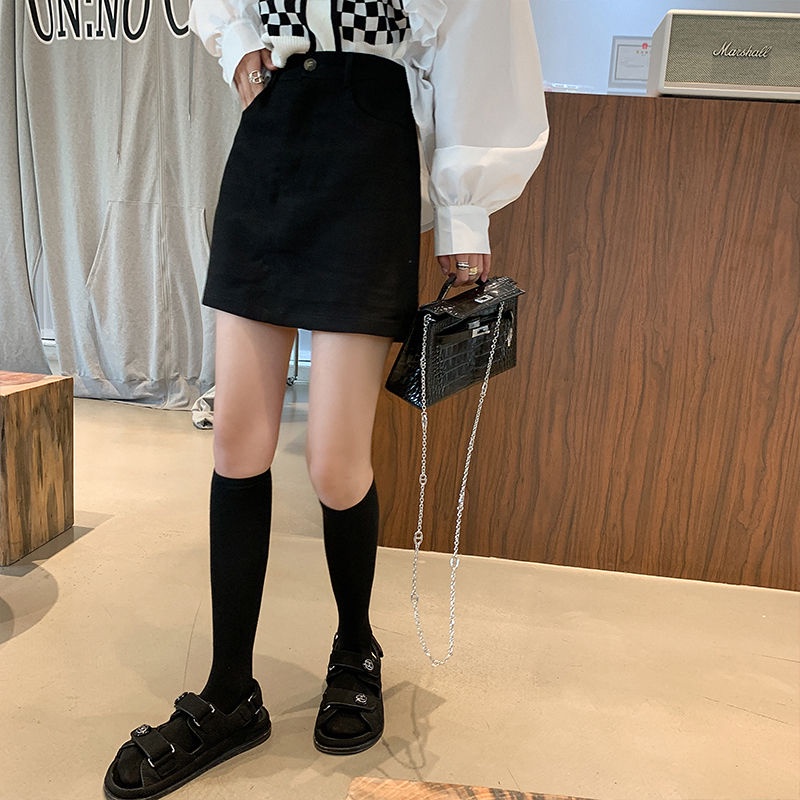 Chân Váy Ngắn Chữ A Lưng Cao Màu Hồng Phong Cách Hàn Quốc Thời Trang Mùa Hè Mới Dành Cho Bạn Nữ