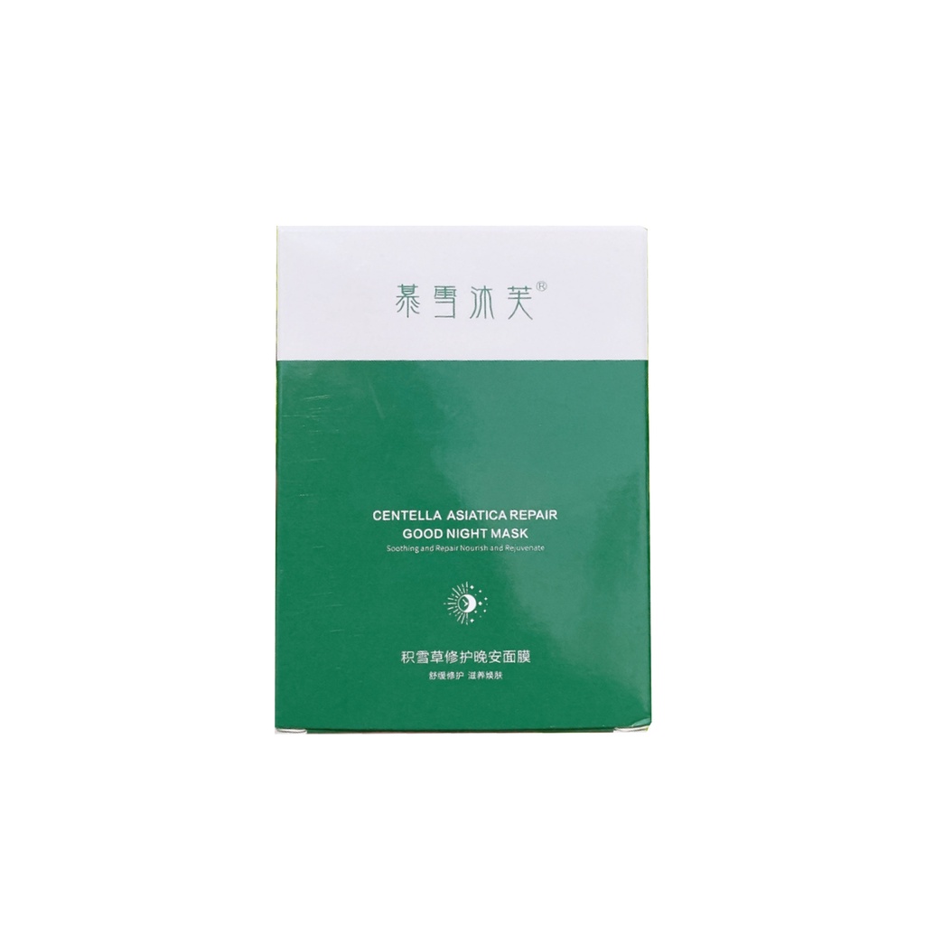 Mặt Nạ Ngủ Centella Asiatica Cấp Collagen Dưỡng Ẩm Làm Trắng Da Hiệu Quả Cao