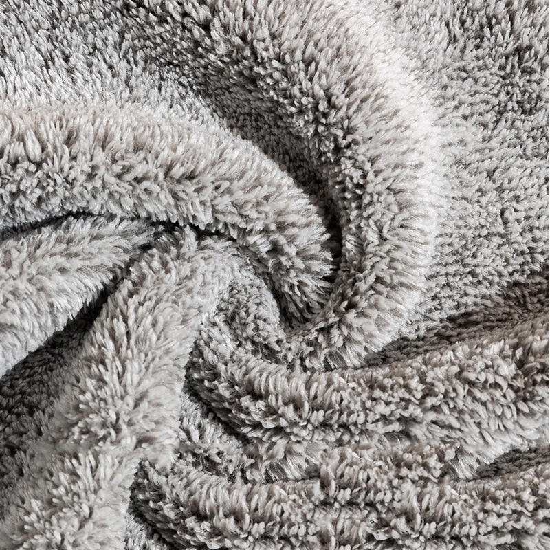 1 Khăn Lau Chén Dĩa Bằng Sợi Than Tre Dày Siêu Thấm Hút Chống Dầu Mỡ