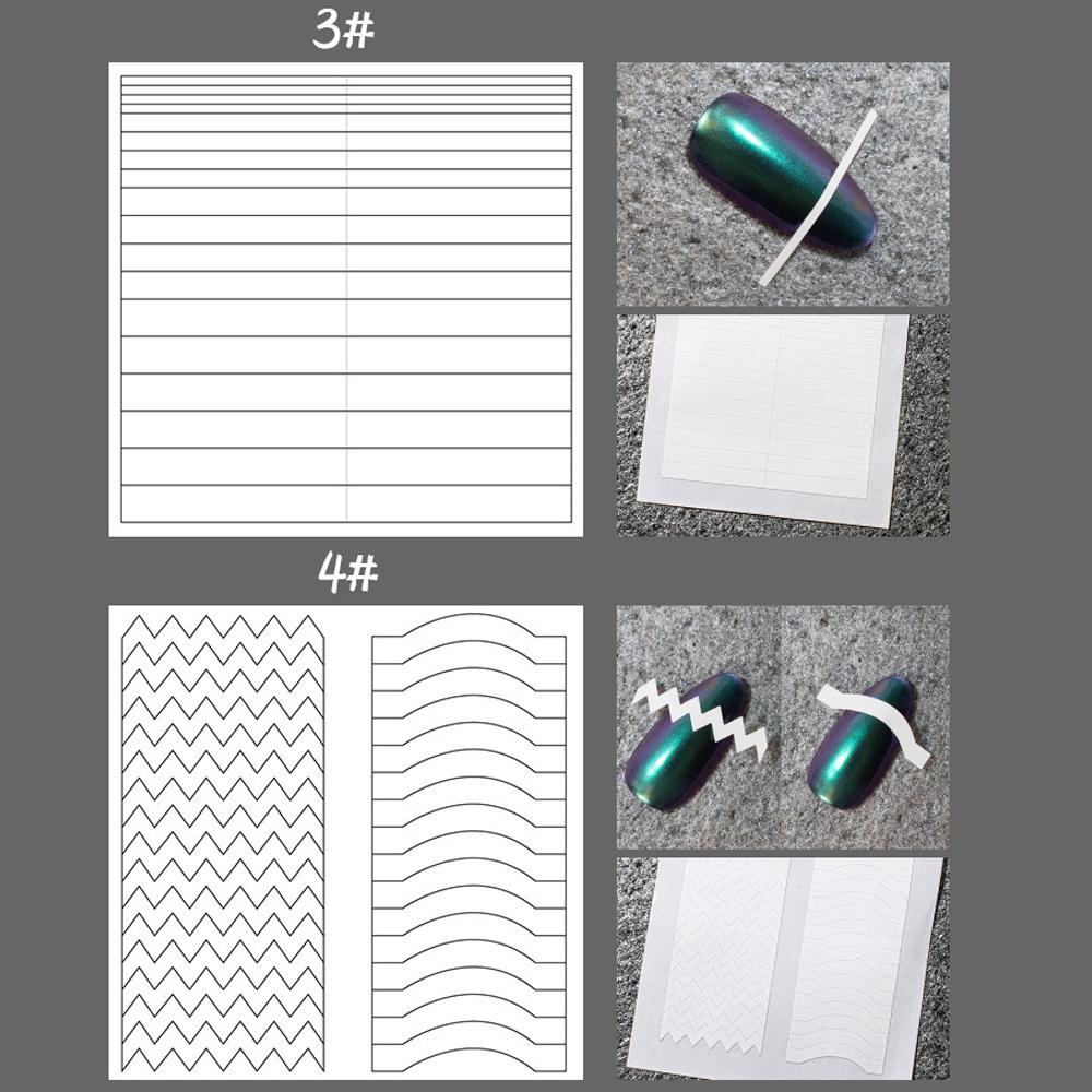Miếng Dán Trang Trí Móng Tay In Chữ DANILO DIY