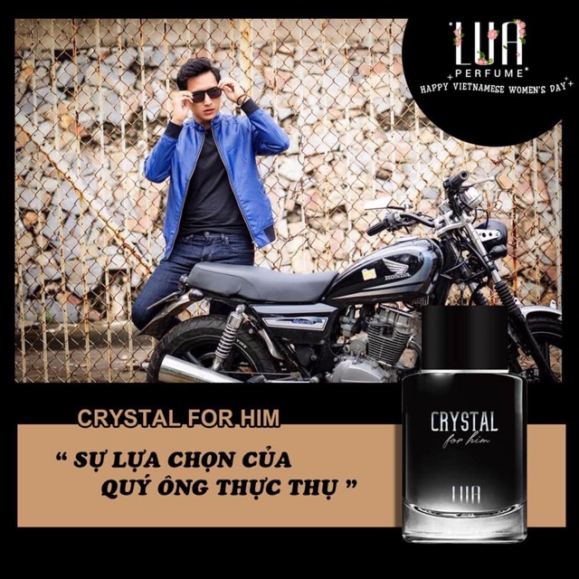 [BÁN SỈ][GIÁ RẺ NHẤT] (Chính Hãng 100%) Nước Hoa Nam LUA CRYSTAL For Him | BigBuy360 - bigbuy360.vn