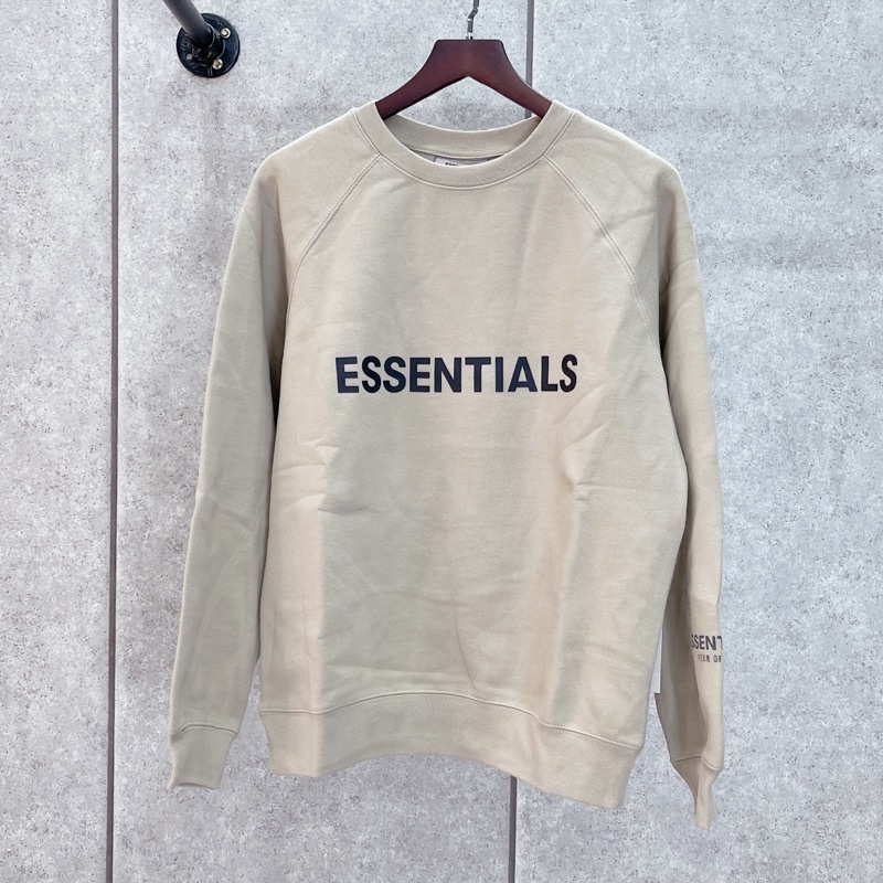 ⚡️[CHỈ 1 NGÀY] - Áo sweater Fear of God ESSENTIALS ss20 Oatmeal, áo sweater FOG