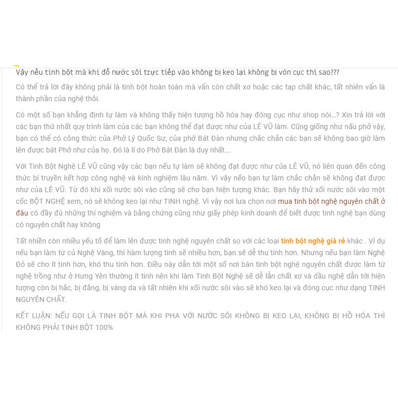 Trợ giá - 1kg tinh bột nghệ nguyên chất( Bao test - có giấy chứng nhận) hsd 2019 | BigBuy360 - bigbuy360.vn