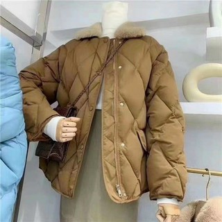 Áo Phao Trám Cổ Bông (bykorean)
