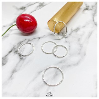 Nhẫn nữ trơn phong cách đơn giản DC31