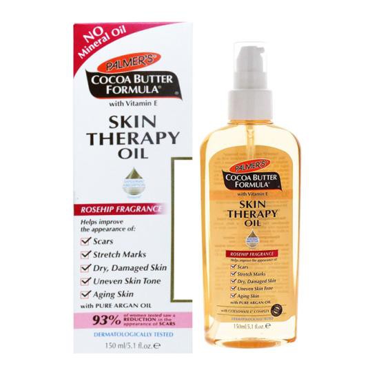 DƯỠNG DA TOÀN THÂN PALMER'S SKIN THERAPY OIL ROSEHIP FRAGRANCƯ WITH PURE ARGAN OIL 150ML CHÍNH HÃNG - 6121