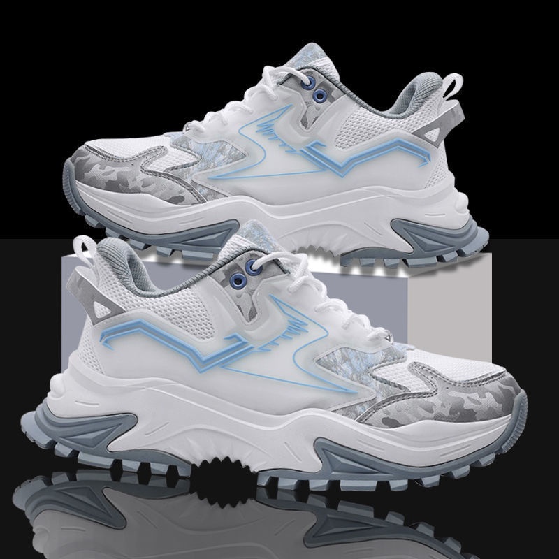 Giày Sneaker Nam Đế Cao Su Non, Giày Nam trend -Tăng Chiều Cao Tự Nhiên