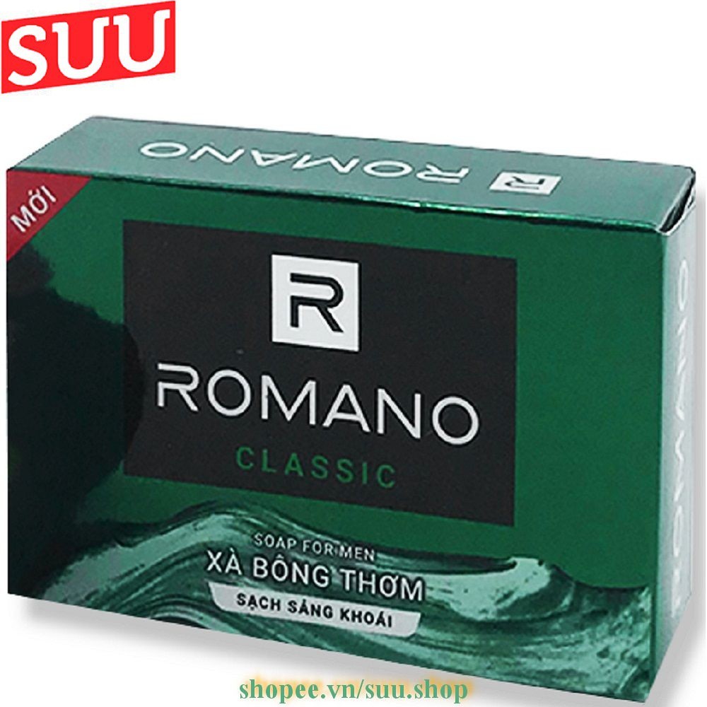 Xà Bông Tắm 90g Romano Classic suu.shop cam kết 100% chính hãng