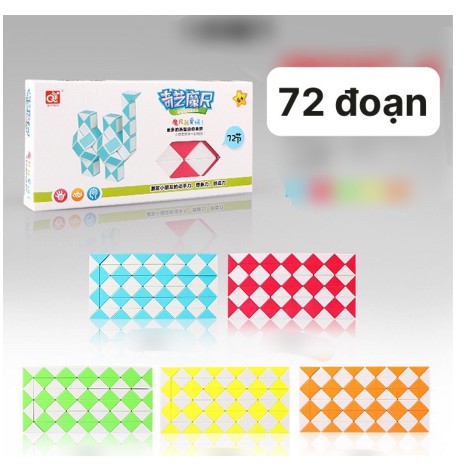 Rubik Snake - Rubik rắn biến thể 36 đoạn-UtNho