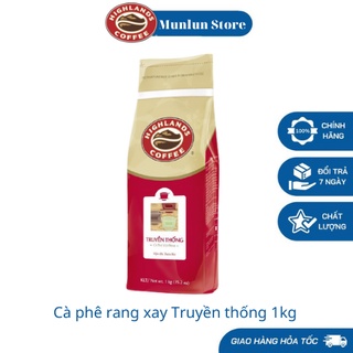 Cà phê Bột Truyền Thống Highlands Coffee 1kg/túi