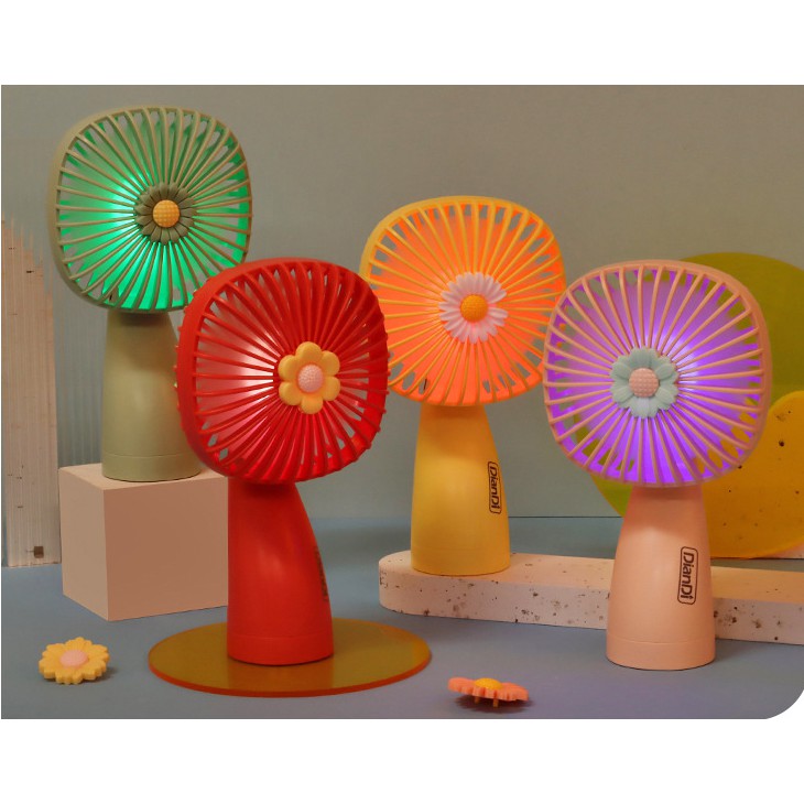 Quạt mini cầm tay chính hãng DianDi Hình hoa cúc pin sạc,quạt điện cầm tay (Màu Ngẫu Nhiên) | BigBuy360 - bigbuy360.vn