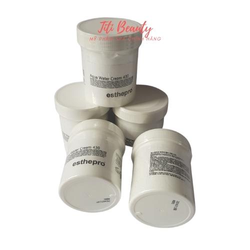Kem dưỡng ẩm Aqua Water Cream 430 Esthepro 225g chống lão hóa tàn nhang chăm sóc phục hồi da khô da dầu lỗ chân lông to