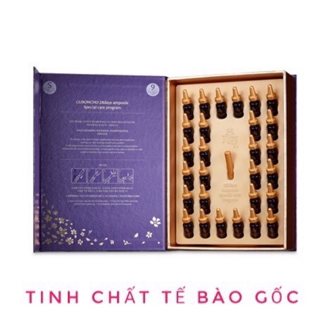 Tế bào gốc GUBONCHO ( em mua sử dụng dư 1 hộp nên pass lại, hàng chuẩn sách tay)