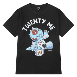 Áo thun tay ngắn cổ tròn nelly twenty me hiphop ulzzang có big size