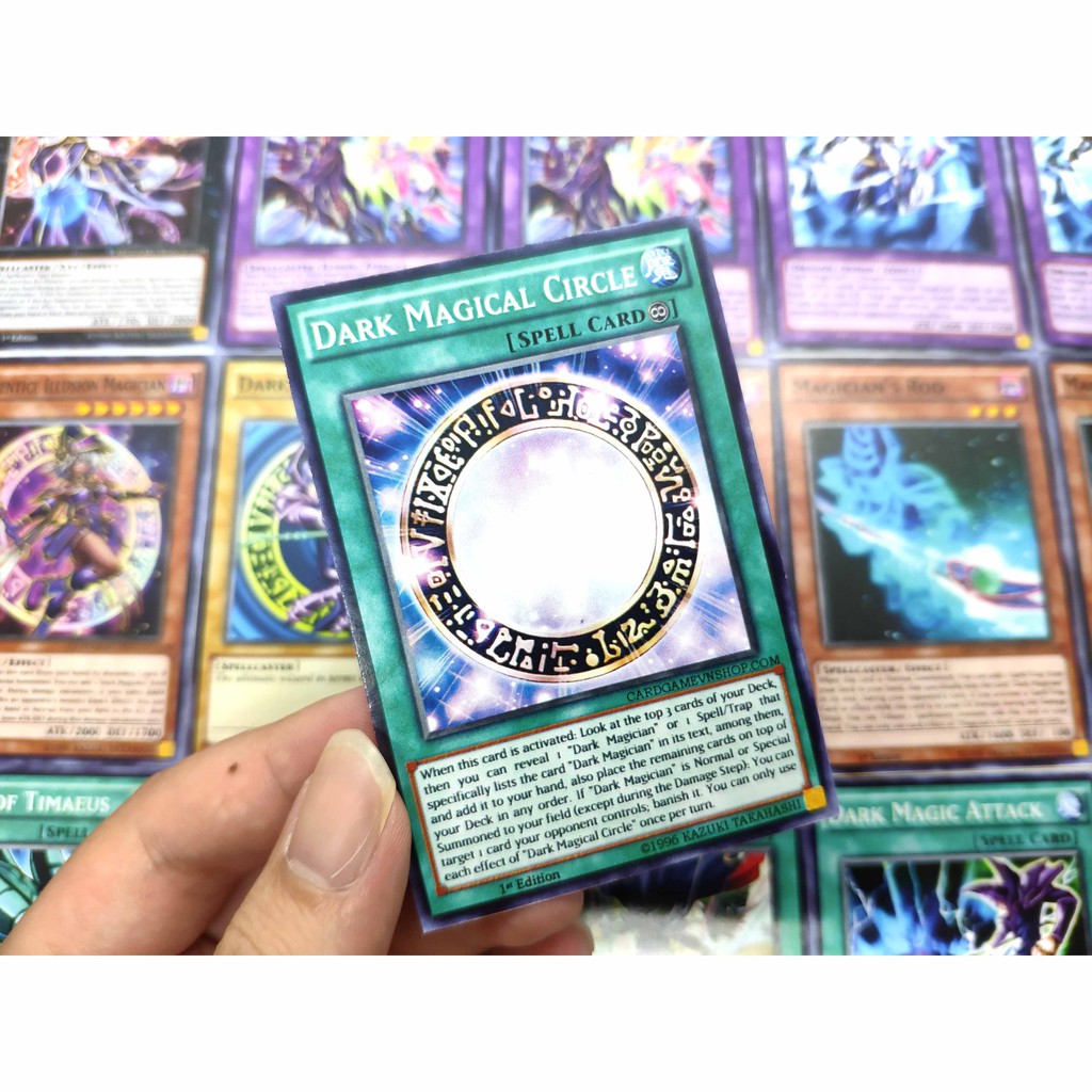 Bài Yugioh ❤️FREESHIP❤️ Thẻ bài Yugioh Dark Magician deck 54 lá