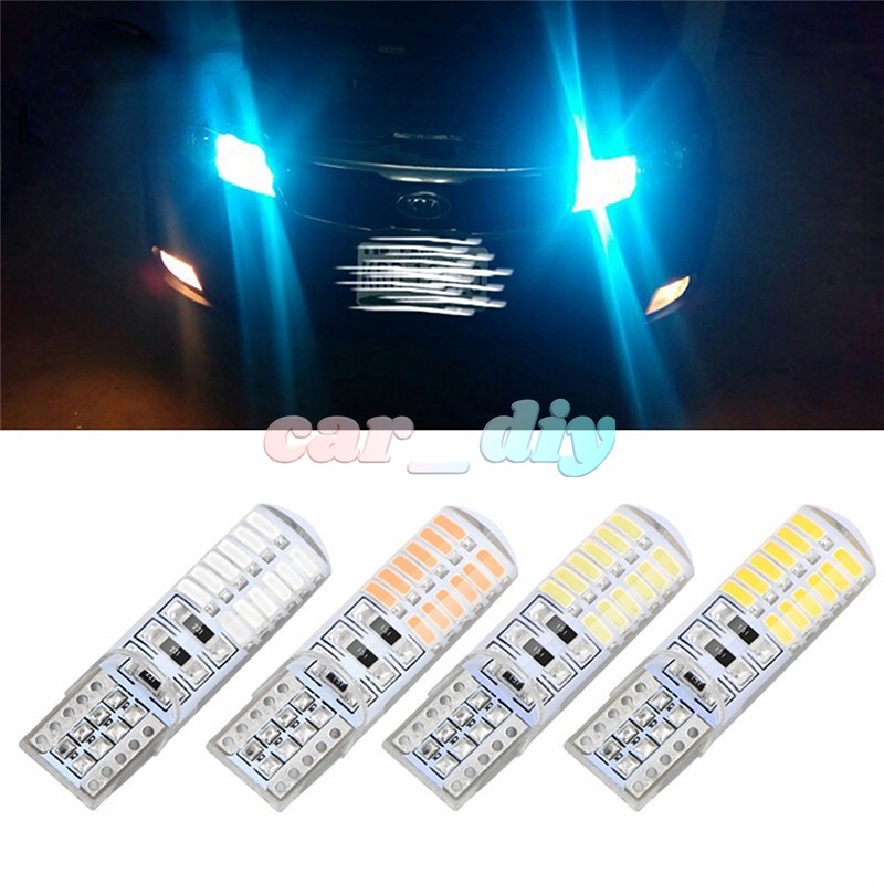 1 Bóng Đèn LED T10 w5w 24SMD Cho Nội Thất Xe Hơi