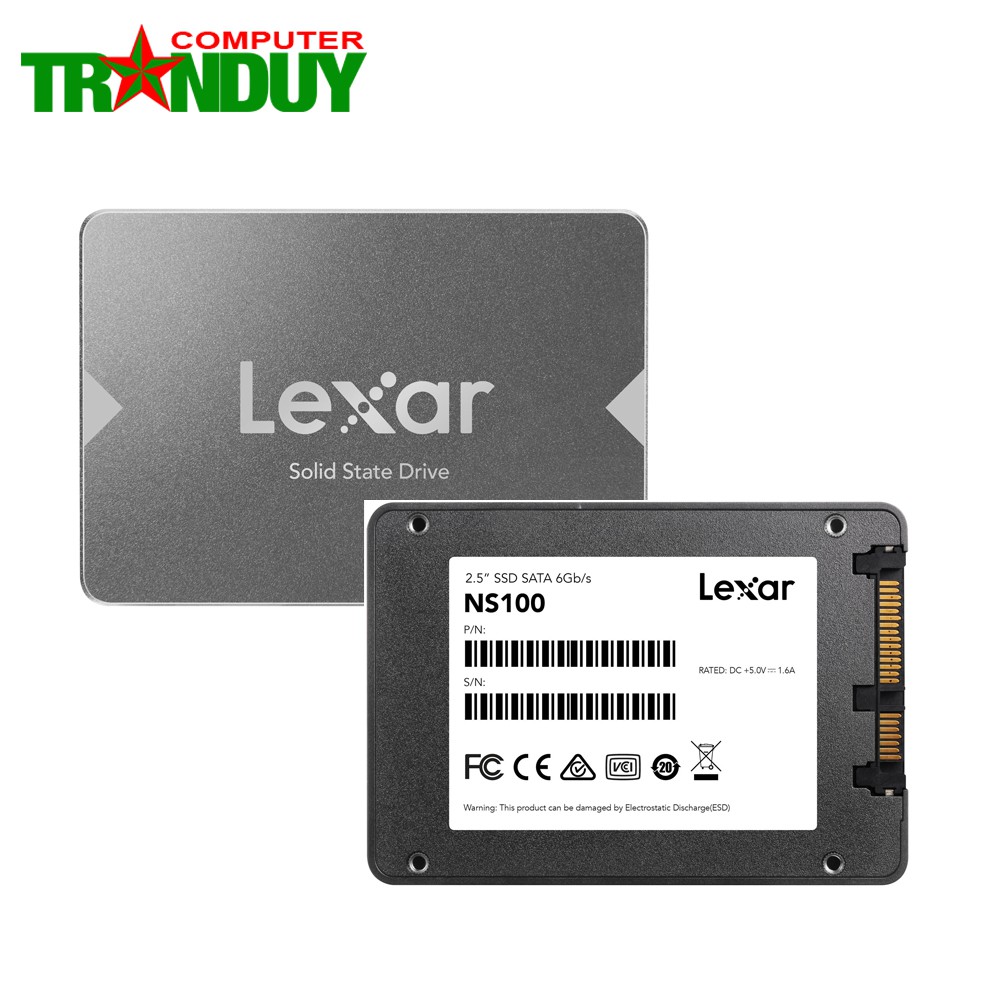Ổ cứng SSD 128GB Lexar NS100 Hàng  Chính Hãng BH 36T | WebRaoVat - webraovat.net.vn