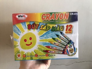 Bút sáp màu 12 màu Winq