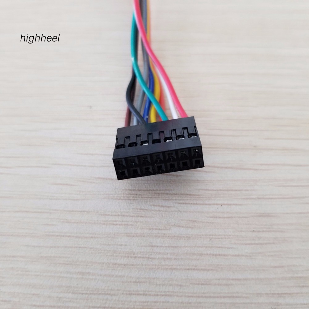 Dây Cáp Âm Thanh Chuyển Đổi 13Pin Female Sang 9Pin Male Cho Bo Mạch Chủ Lenovo