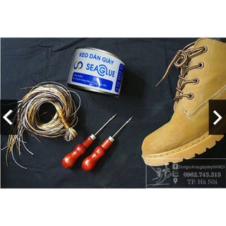 2 kim móc khâu giày kèm 1 lọ keo dán giày chuyên dụng (Tặng 1 tép chỉ)