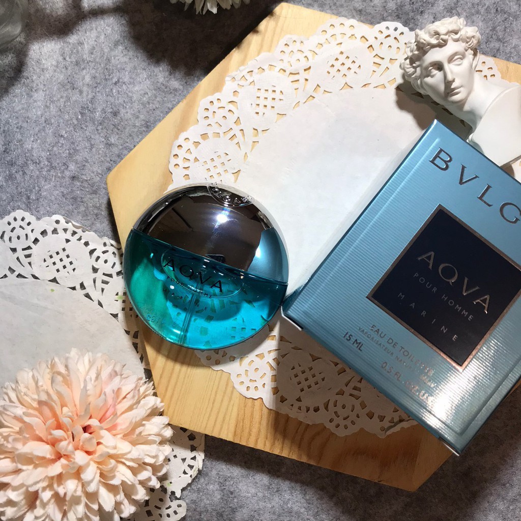 Nước hoa nam BVLGARI Aqva Pour Homme Marine EDT travel size 15ml