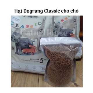 [Giao ngay Nowship/Grab] Thức ăn hạt cho chó Dograng Classic Hàn Quốc túi 1kg