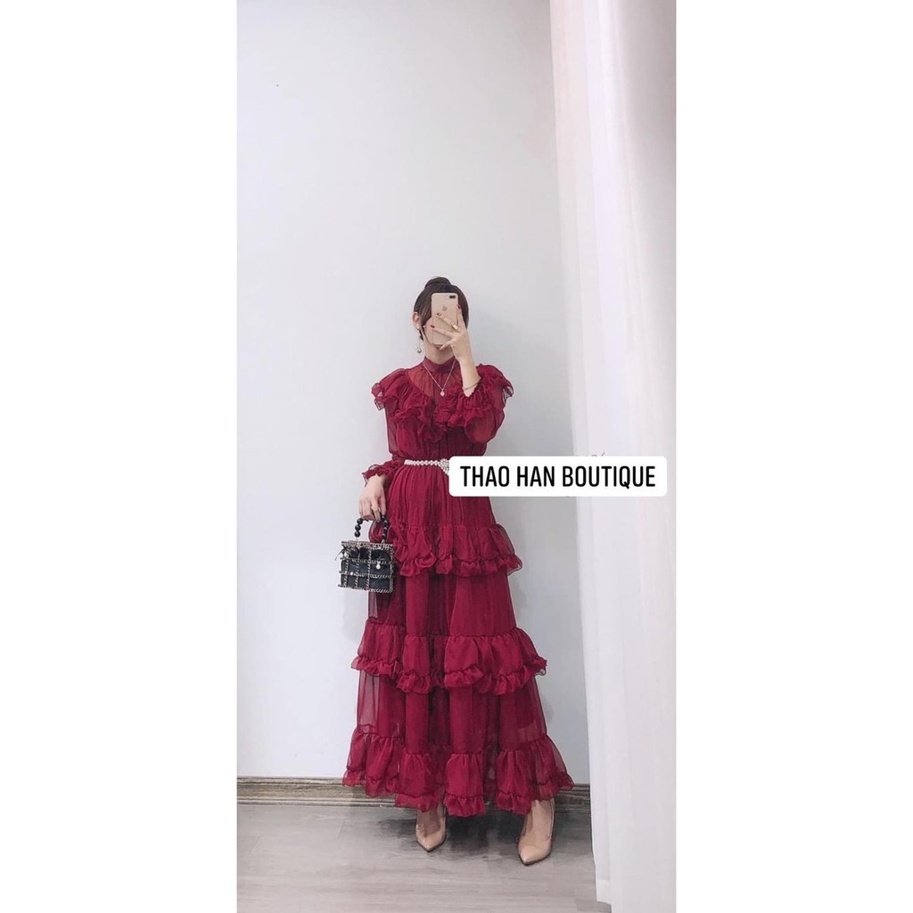 [Mã WAMT1505 giảm 10K đơn 0K] [FREESHIP] Đầm Maxi đi biển váy đi biển voan tầng | BigBuy360 - bigbuy360.vn