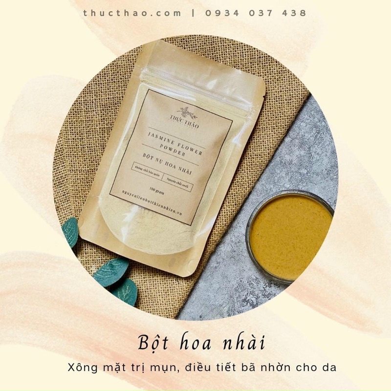 Bột Hoa Nhài Nguyên Chất