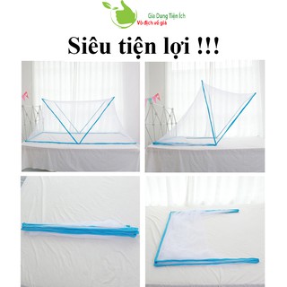 Màn Lưới Chống Muỗi Gấp Gọn Tiện Dụng Cho Người Lớn Và Trẻ Em, Màn Chụp Gấp Gọn Thông Minh