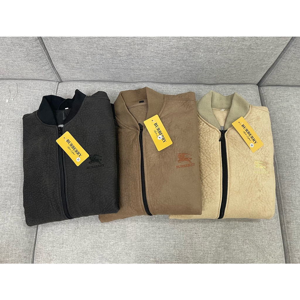 ÁO BOMBER NAM DA LỘN THÊU BBR LÓT GIÓ